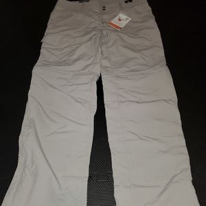NWT Columbia womens convertable pants.  size 8/40